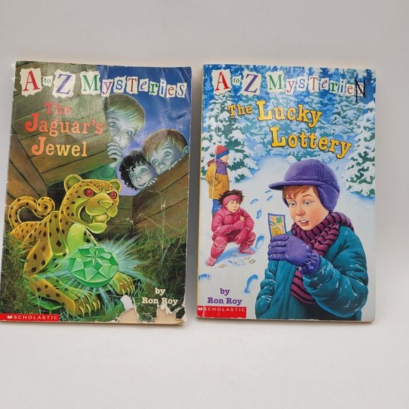 Calendar & A to Z Mysteries Huge Lot of 15 Chapter Books by Ron Roy - Picture 4 of 9